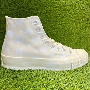 Converse Chuck Taylor All Star 70 Hi Womens Size 9 Ivory Athletic Shoes Sneakers